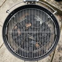 Gereinigter Grillrost
